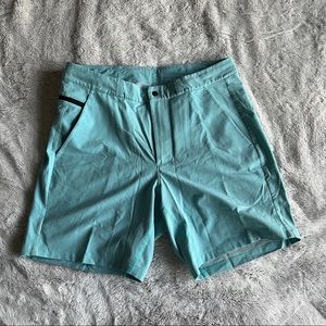 Lululemon 7in swim shorts sz 32 (linerless/blue/medium)